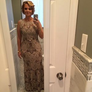 Calvin Klein Formal Mermaid Dress sz 6